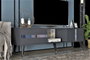 Hanah Home Soporte para TV Vania - Antracita y Plata
